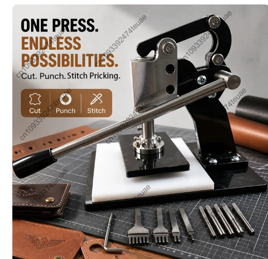 เครื่องกดแบบใช้คันโยก E09, เคร - Leather Cutting Die Press บทวิจารณ์และราคา
