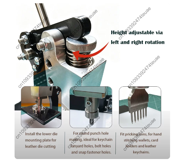 เครื่องกดแบบใช้คันโยก E09, เคร - Leather Cutting Die Press บทวิจารณ์และราคา