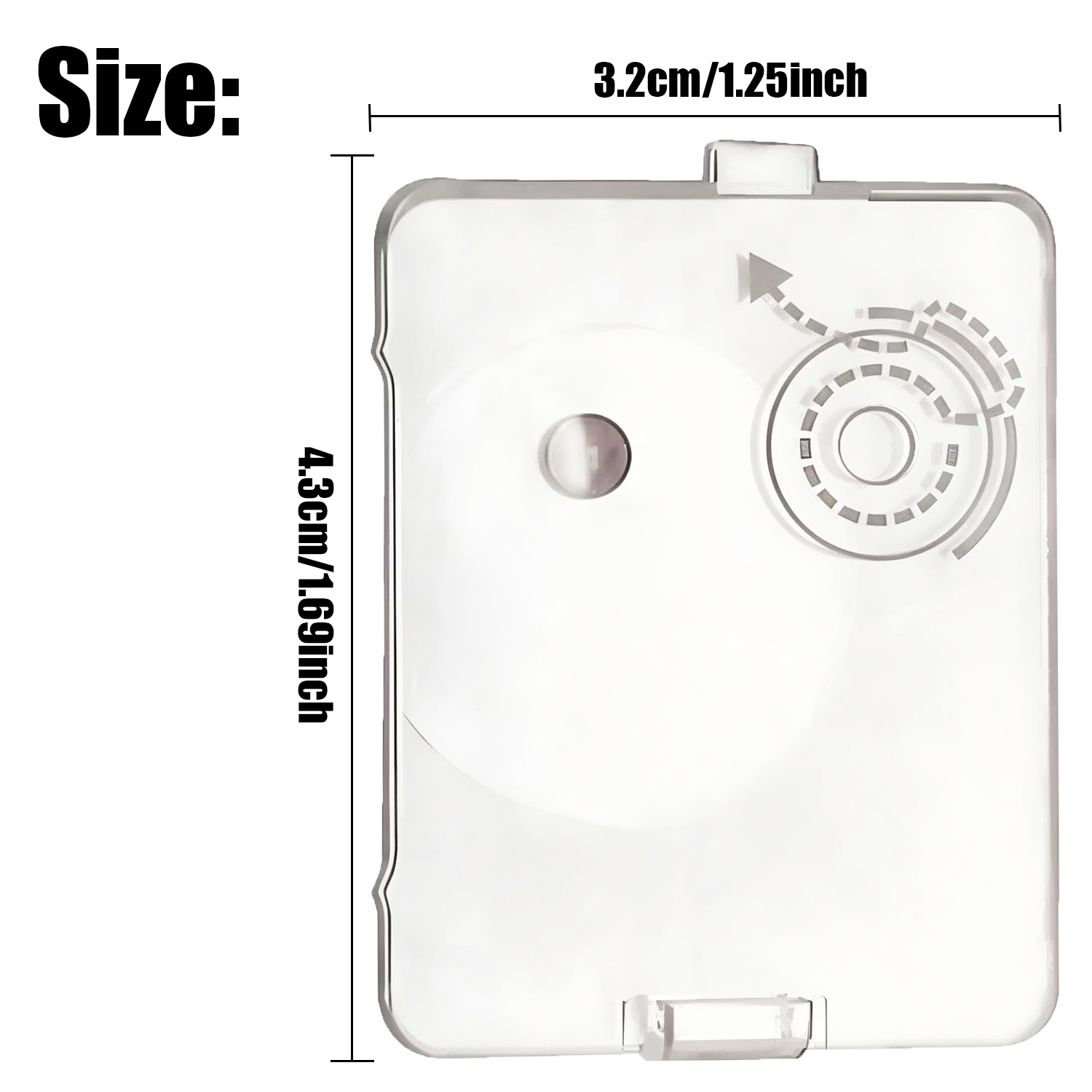 แผ่นปิดตะขอหลอดด้าย 2 ชิ้น # 4 - Singer Heavy Duty Sewing Machine บทวิจารณ์และราคา