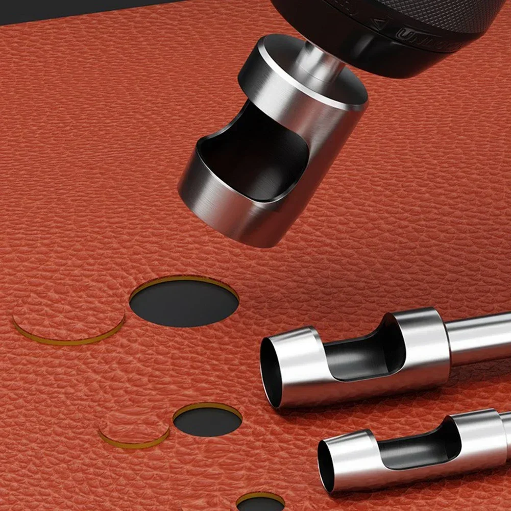 1 ชิ้นหนังเจาะรูเครื่องมือ Hol - Hand Press Hole Punch Leather บทวิจารณ์และราคา