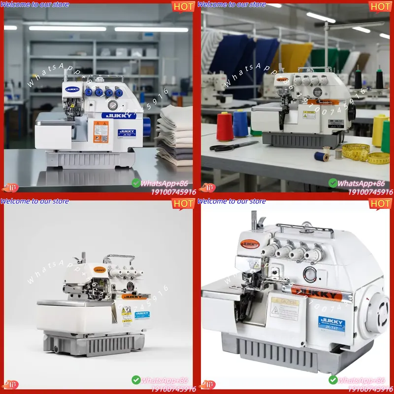 จักรเย็บผ้าอุตสาหกรรมความเร็วส - Overlock Sewing Machine 4 Thread บทวิจารณ์และราคา