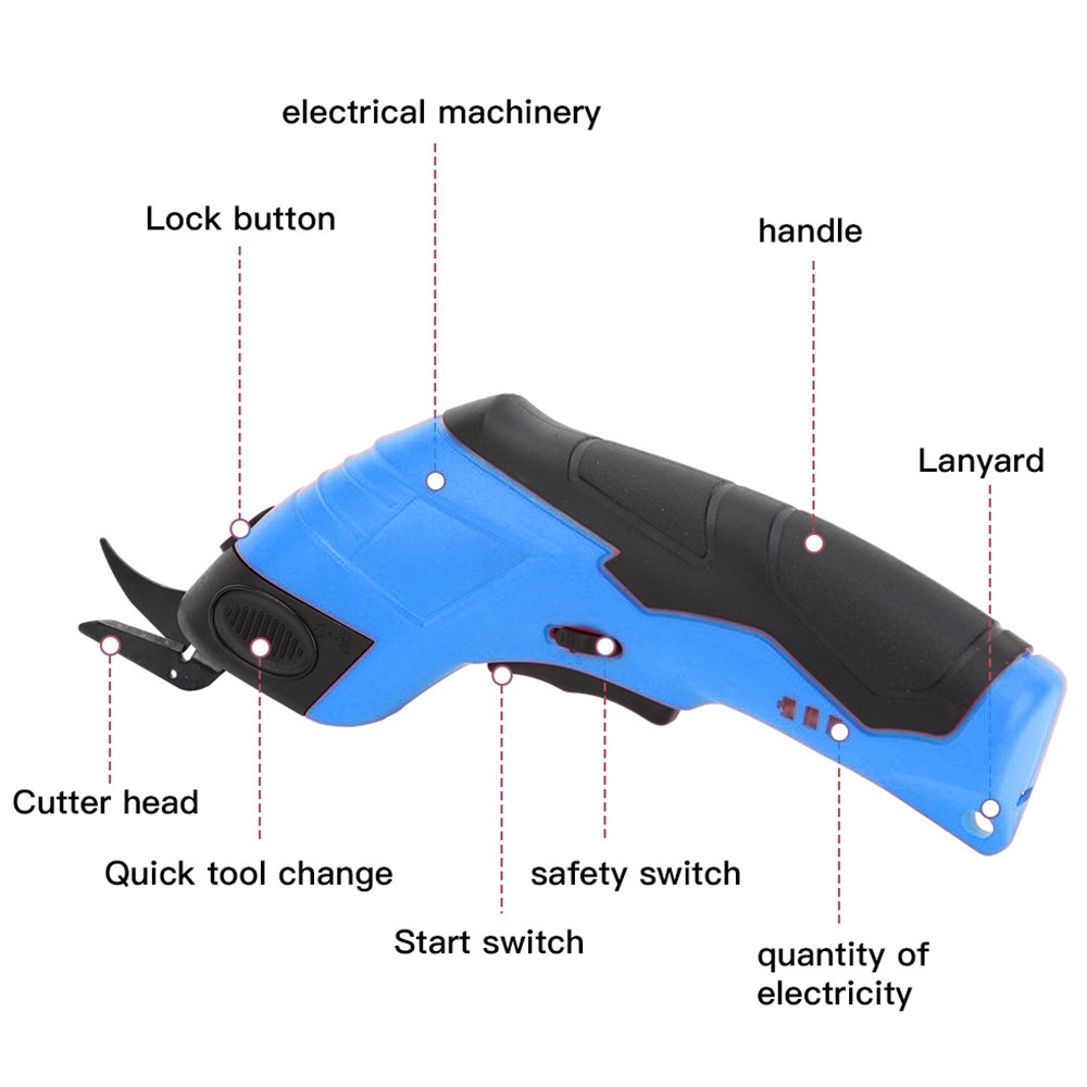 3.6V ไฟฟ้ากรรไกรตัดผ้าหนังตัดก - Leather Splitting Machine บทวิจารณ์และราคา